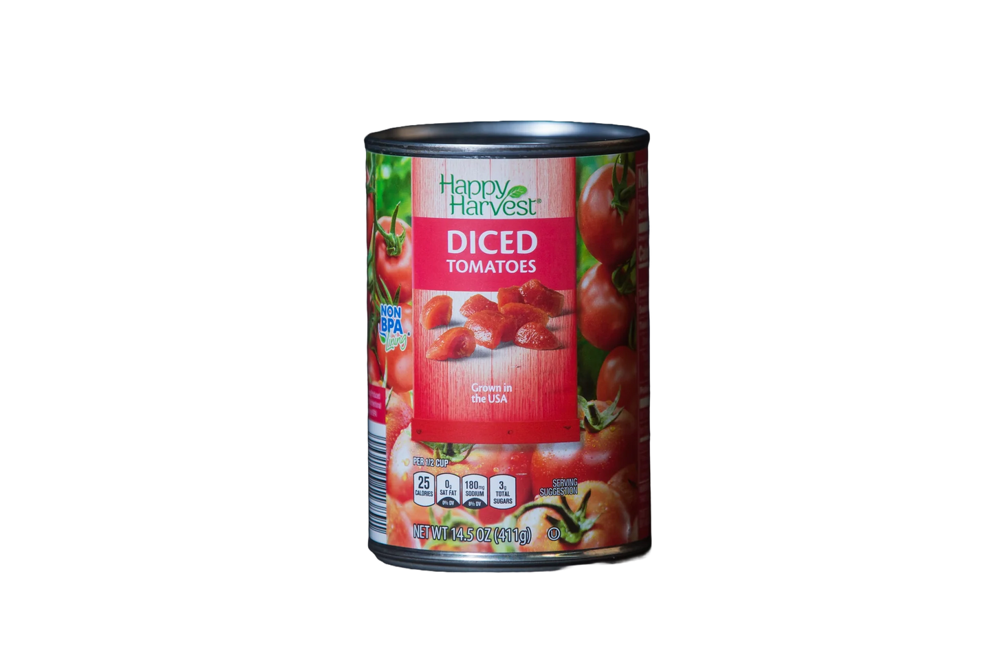 Happy Harvest Diced Tomatoes 411g