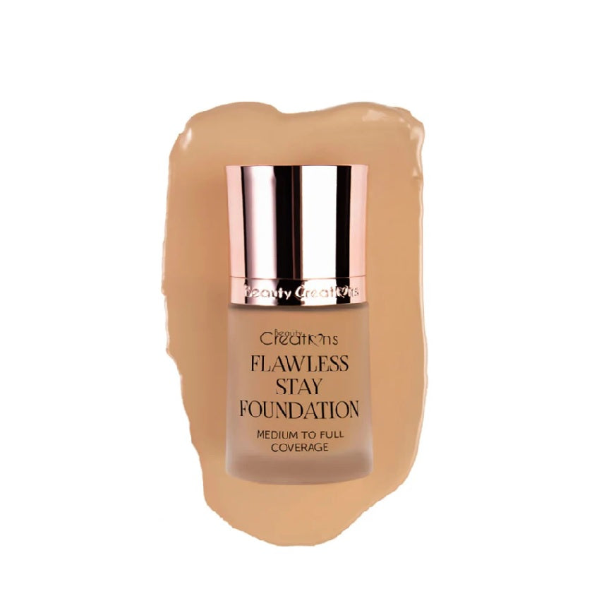 Beauty Creations Base Flawless Stay Foundation Medium To Full Coverage FS 8.0 30ml