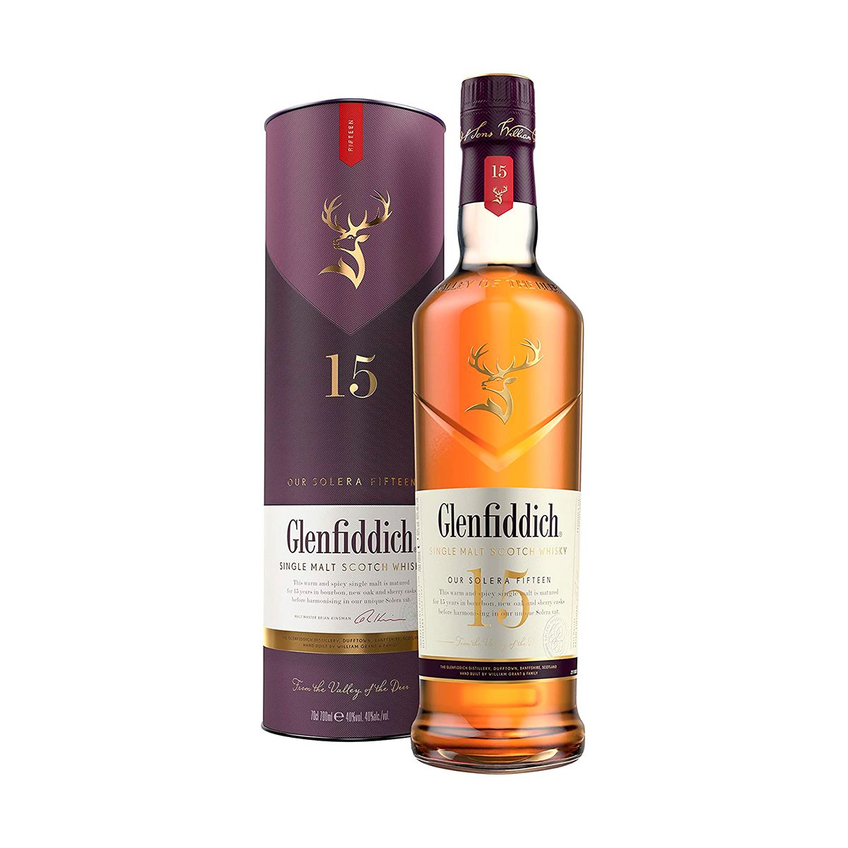 Glenfiddich 15 Años Whisky Escocés 750 ml