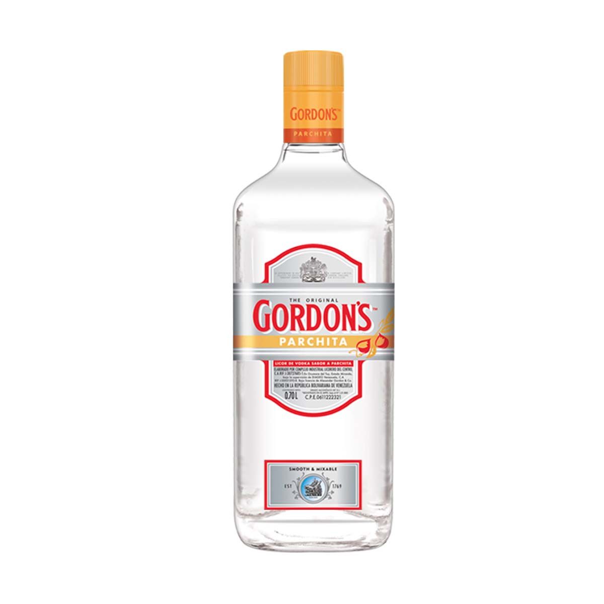 Gordon's vodka sabor parchita 700ml.