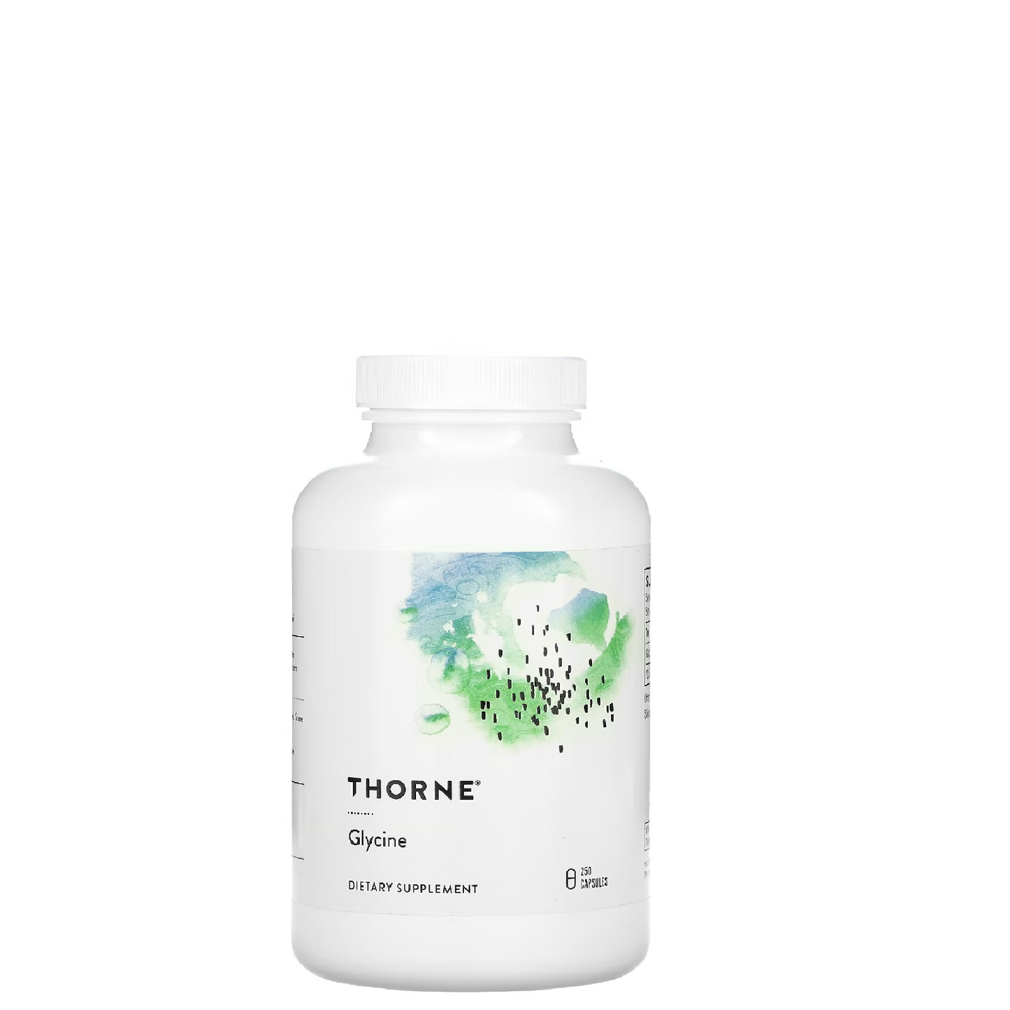 Thorne Glycine Dietary Supplement - Suplemento dietético de glicina 250 Capsulas