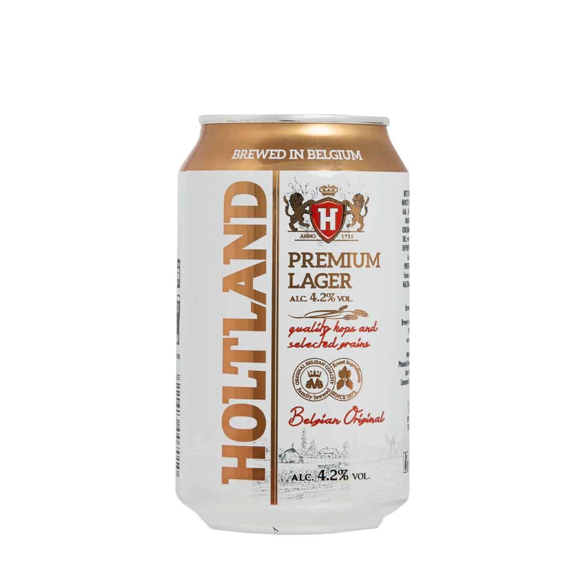 Holtland Premium Lager Lata Cerveza 330ml