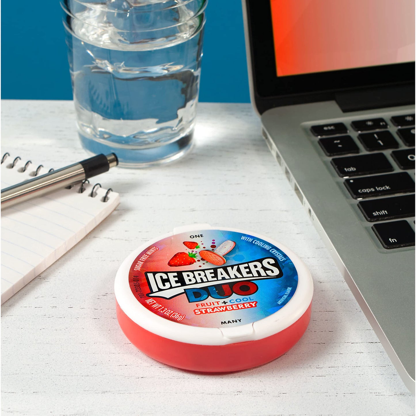 Ice Breakers Dúo Fruit + Cool Strawberry 36g