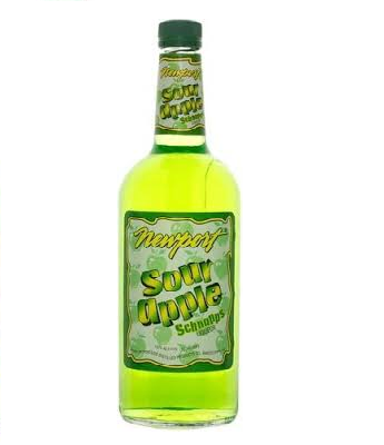 Newport Sour Apple Schnapps 1 L