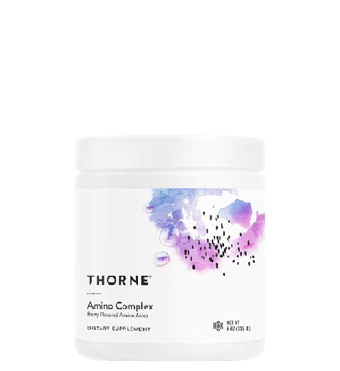 Thorne Amino Complex Berry Flavored Amino Acids Dietary Supplement - Suplemento dietético de aminoácidos con sabor a bayas 228 g