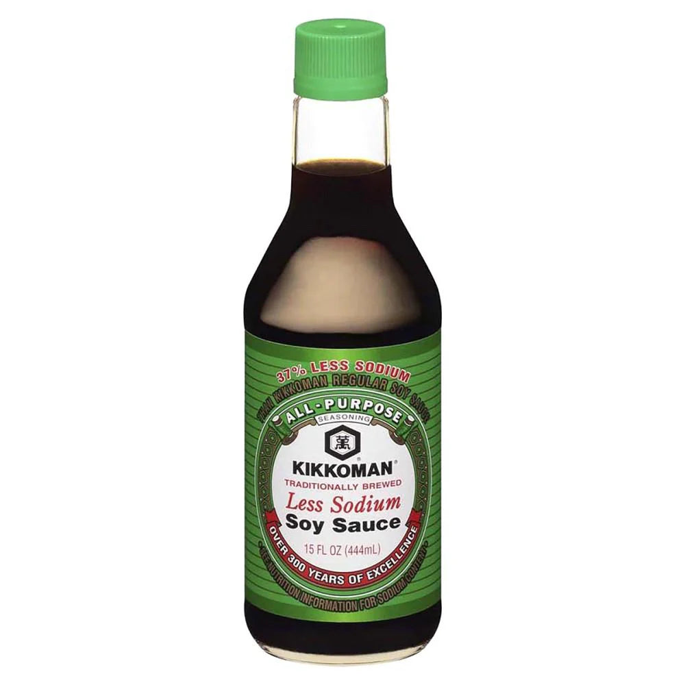 Kikkoman Less Sodium - Kikkoman Salsa de Soya Less Sodium 444ml