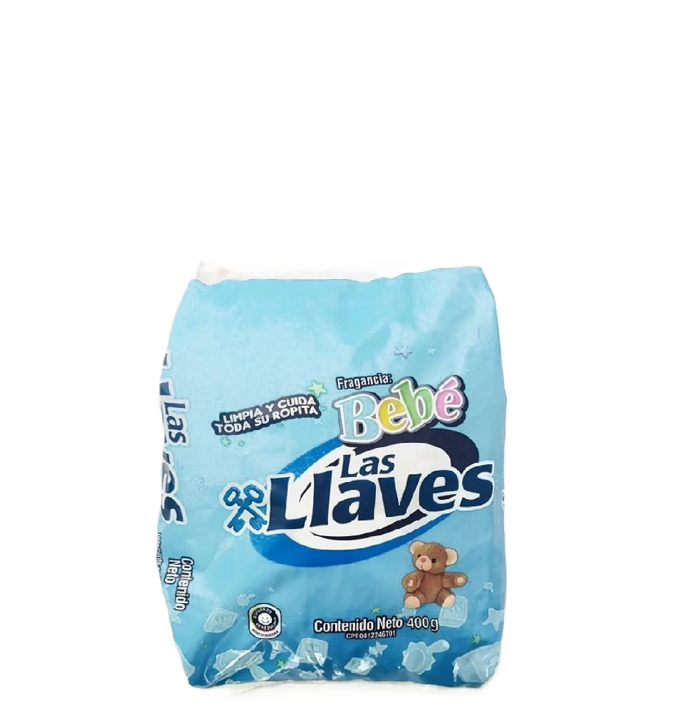 Las Llaves Detergente Fragancia Bebe 400g