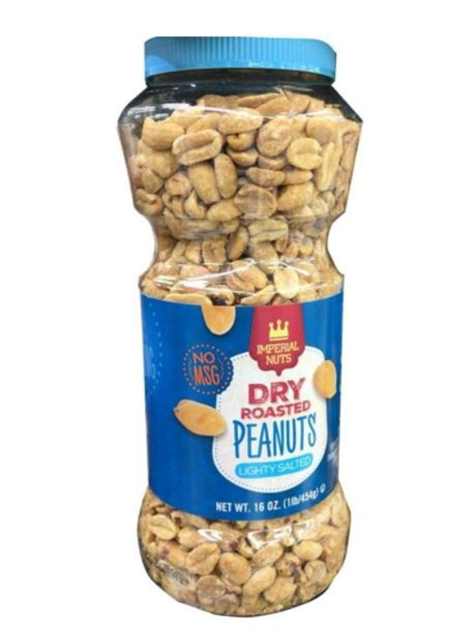 Imperial nuts dry roasted peanuts lightly salted 456g