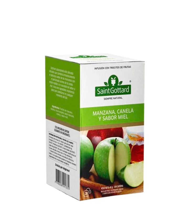 Saint Gottard Te de Manzana, Canela Y Sabor Miel 20 sobres