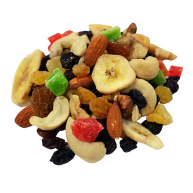 Imperial Nuts Tropical Blend, chips de plátano, pasas, piña, papaya, albaricoques 64g