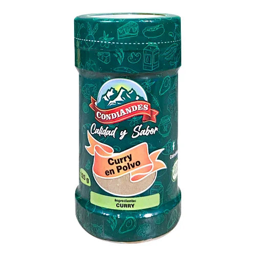 Condiandes Curry en polvo 125g