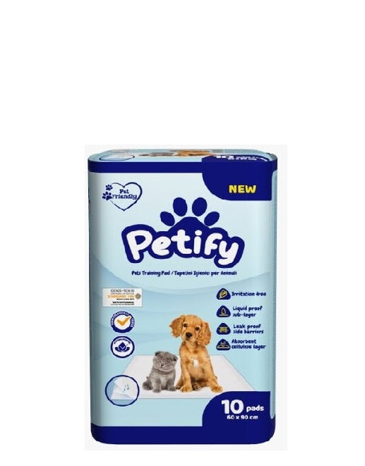 Petify Pets Training Pad / Tapetini Igienici Per Animali 60 X 90 Cm 10 Pads