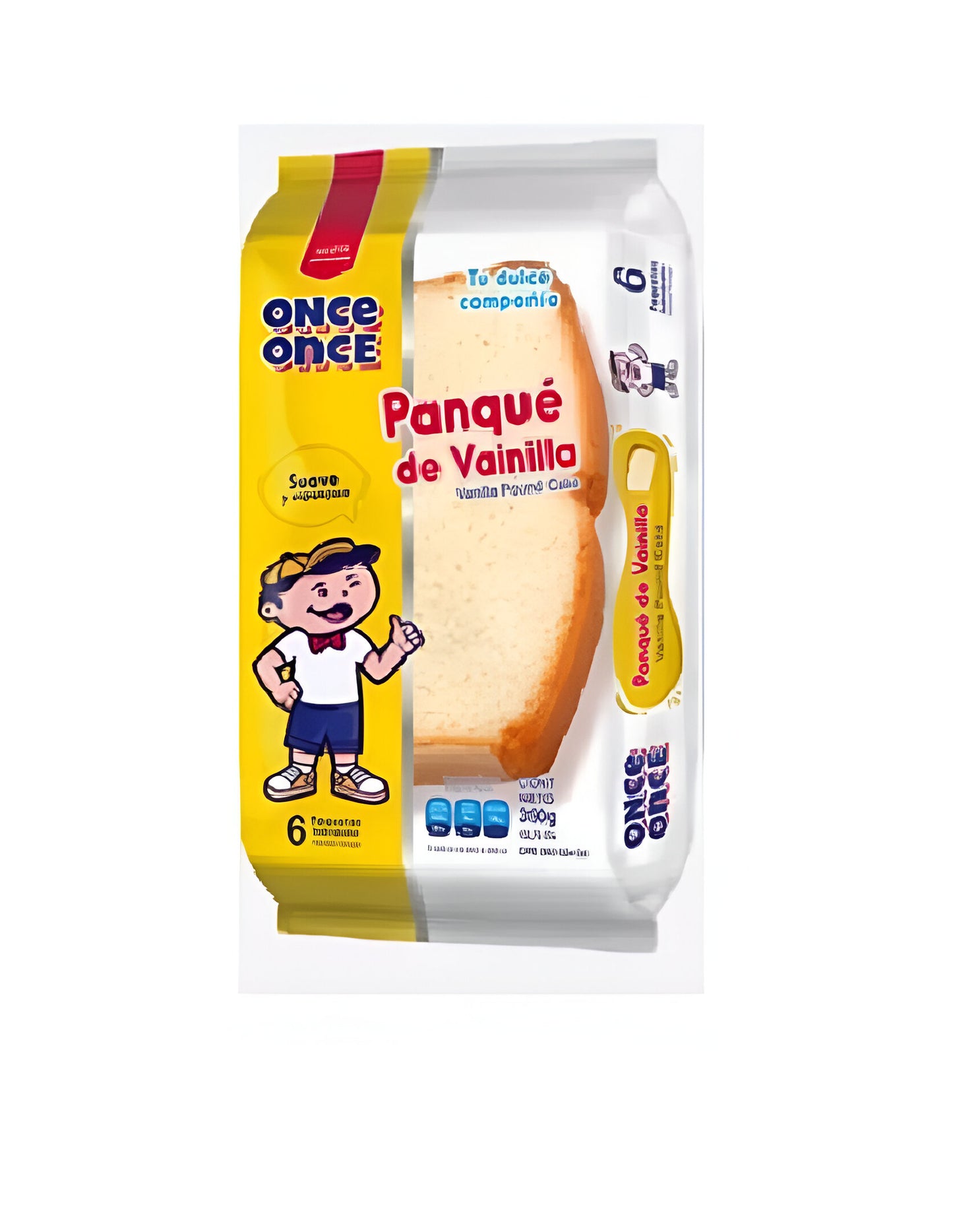 Panque de Vainilla Once Once