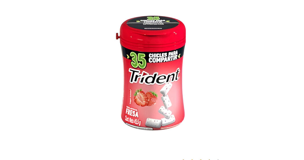 MONDELEZ MEXICO TRIDENT FRESA 35 UNIDADES 45.5G
