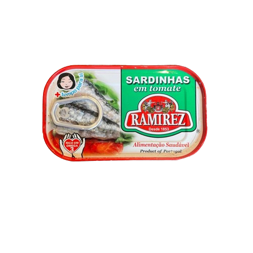 Ramírez Desde 1853 Sardinas en tomate Peso neto:125g