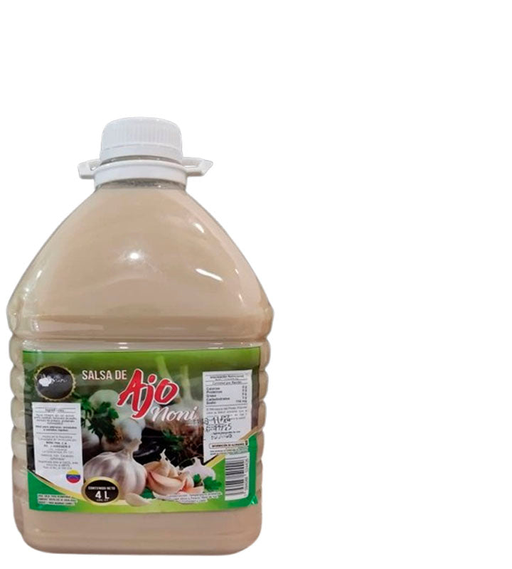 Noni Salsa De Ajo 4L