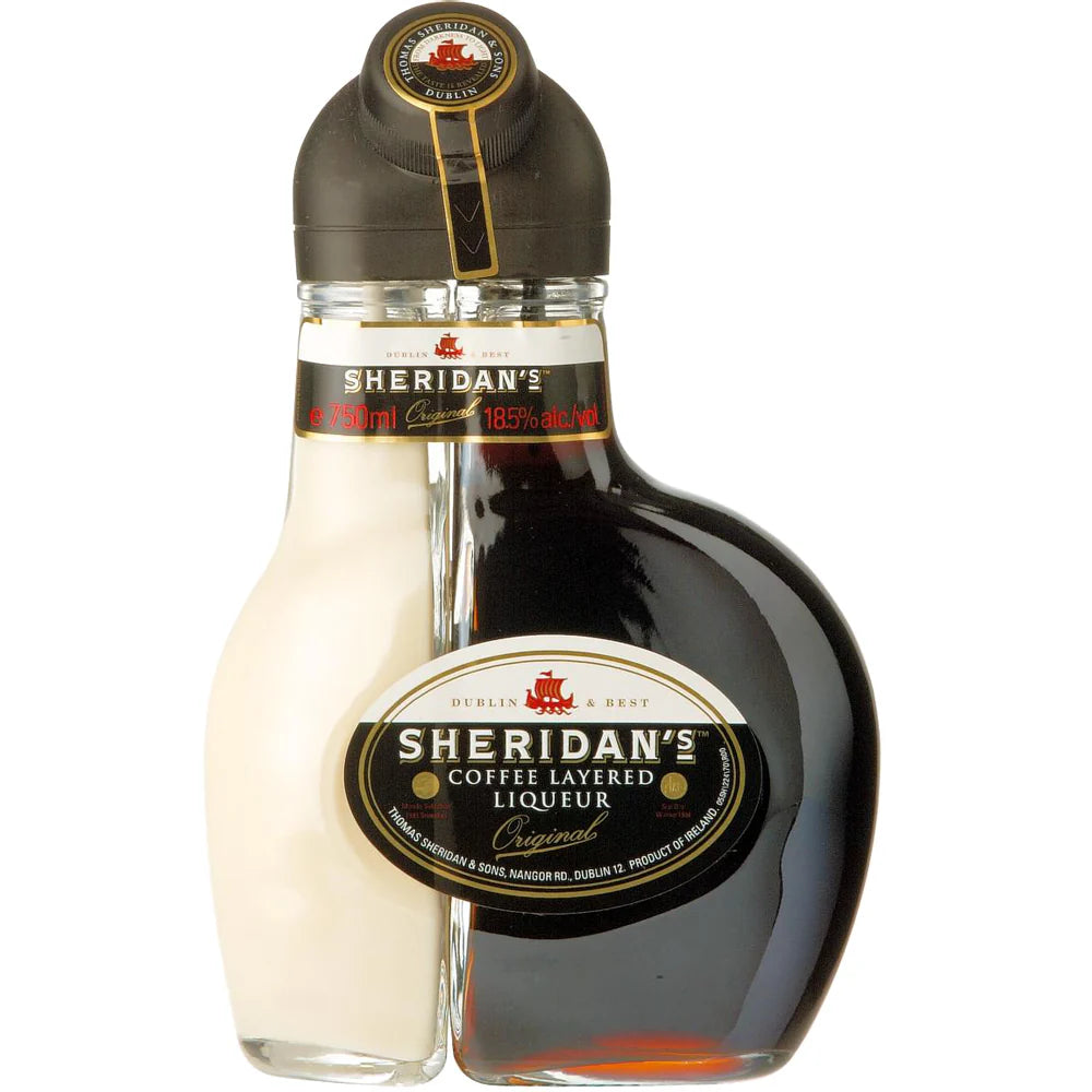 Sheridan's Coffee layered Liqueur 750ml.