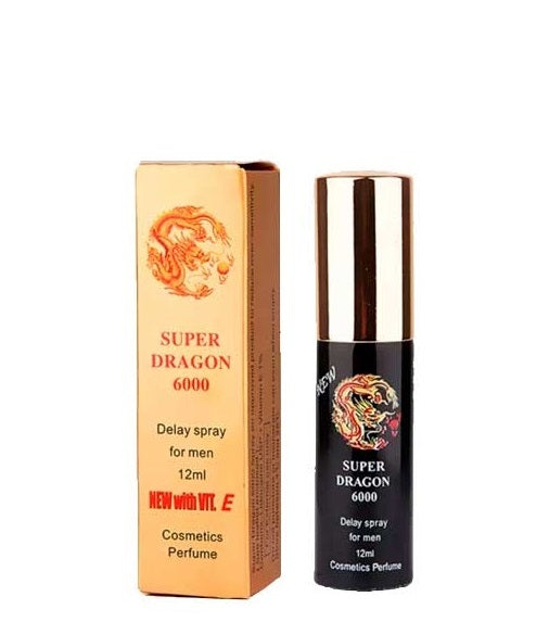 Super Dragon 6000 Cosmetics Perfume Delay Spray For Men 12ml