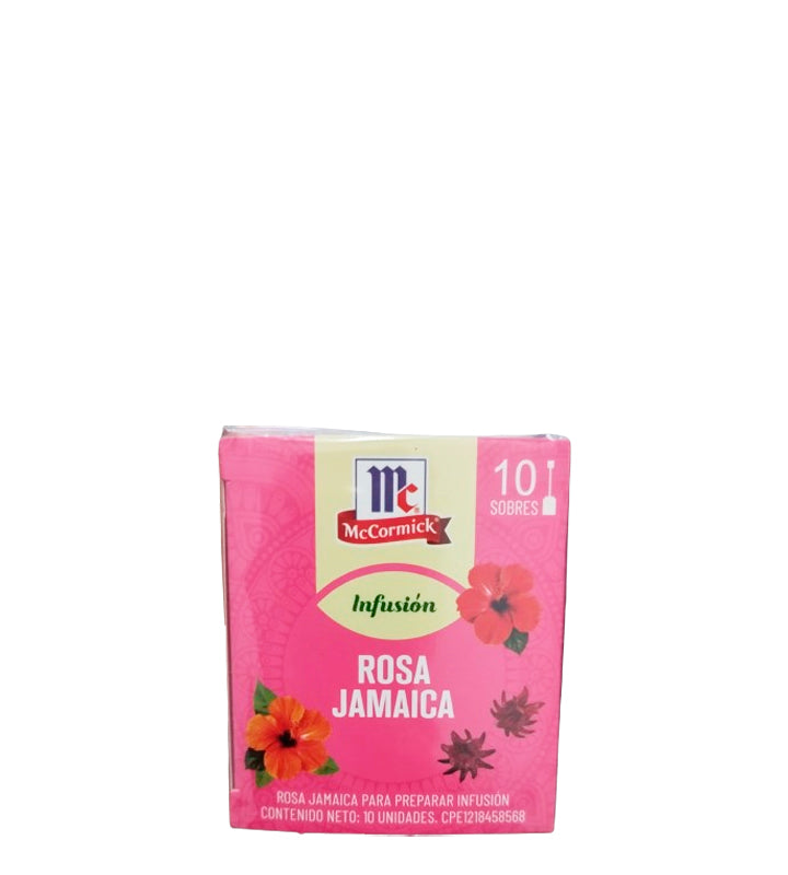 McCormick Infusion Rosa Jamaica 10 Sobres