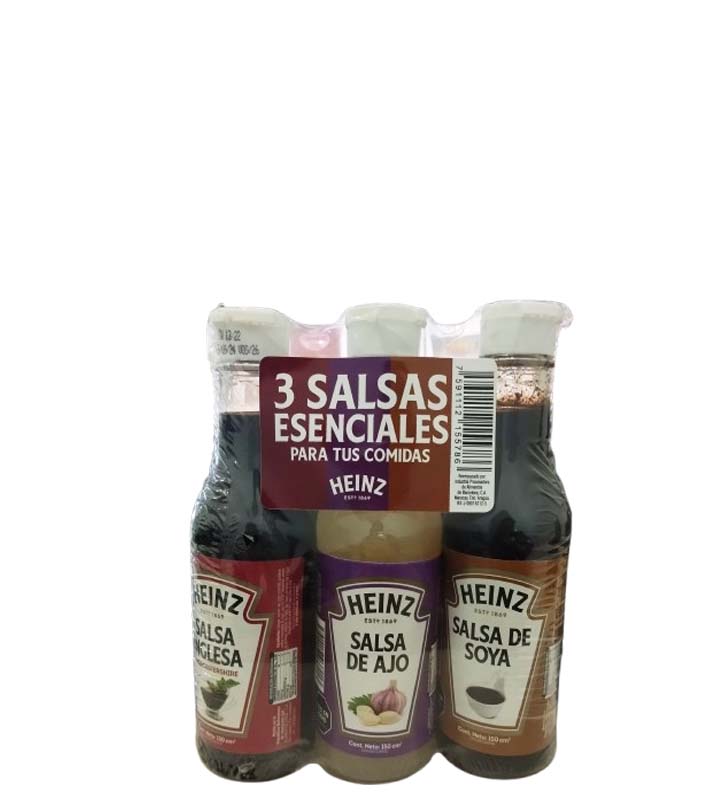 Heinz Salsas Tripack 150ml