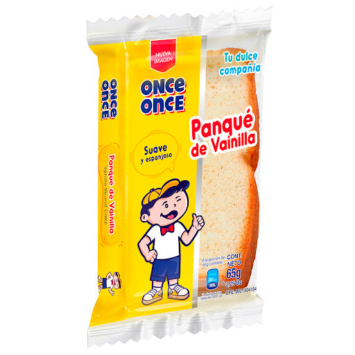 Panque de Vainilla Once Once