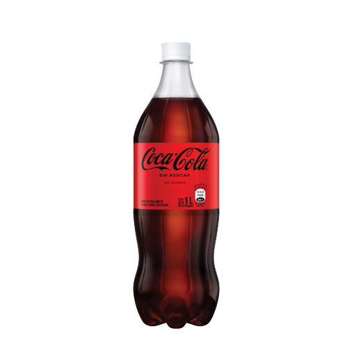 Coca Cola sin azúcar 1L