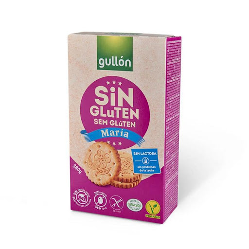 Gullón Galletas María Sin Gluten, sin lactosa, vegano 380 g