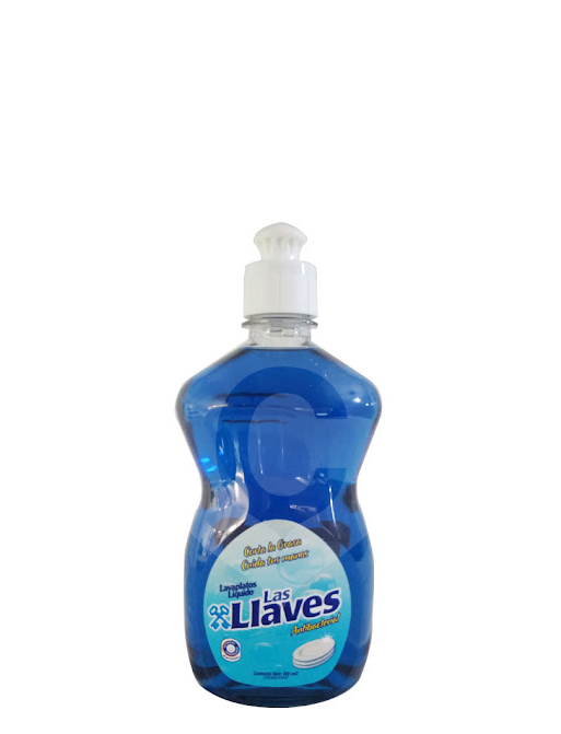 Las Llaves Lava Platos Liquido Antibacterial 500ml