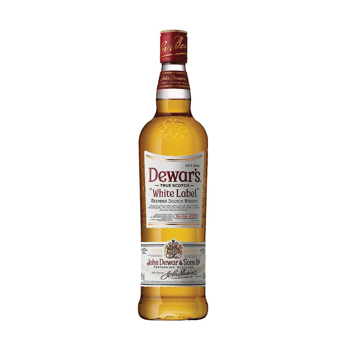 Dewar's white label blended scotch whisky 1 litro