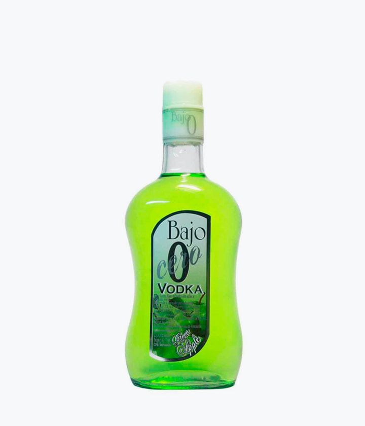 Vodka Bajo Cero Manzana Verde