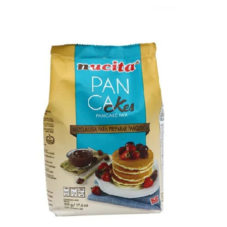 Nucita Pan Cakes Mix - Mezcla lista para preparar panquecas 500g