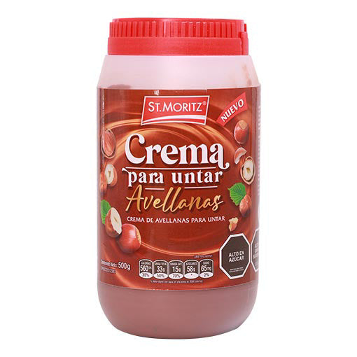 St. Moritz Crema para untar avellanas 500g