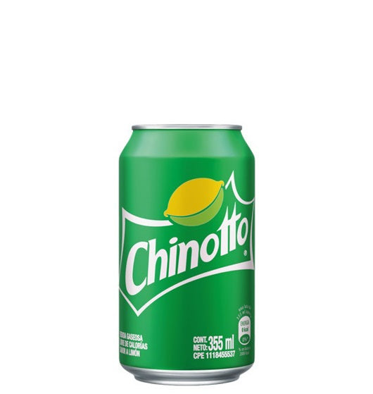 Chinotto/sabor a limón - Bebida gaseosa en lata 355ml