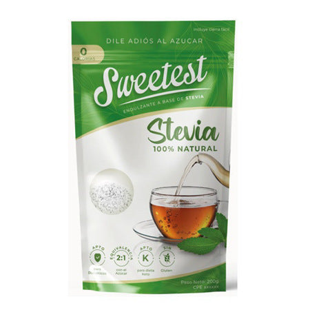 Sweetest Endulzante a base de Stevia 200g