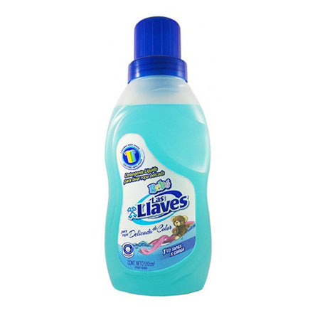 Las llaves Bebe detergente liquido para Ropa delicada de calor  525 cm3