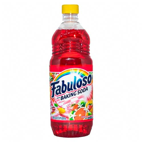 Fabuloso limpiador Baking Soda Citricos y frutas 828 ml