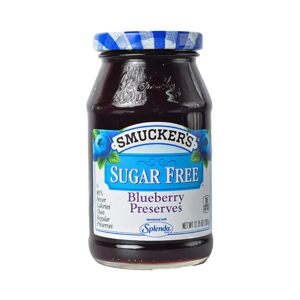 SMUCKERS Sugar Free Blueberry- mermelada de arándanos 361g