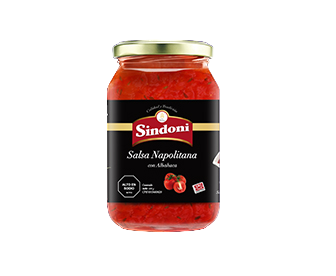 Sindoni Salsa Napolitana Con Albahaca 490g