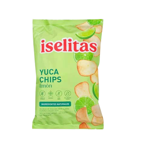 Iselitas Yuca Chips Limón 70g