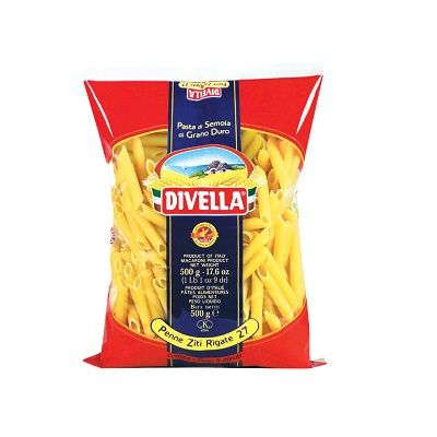 Divella/ Pasta penne ziti rigate 27 500g