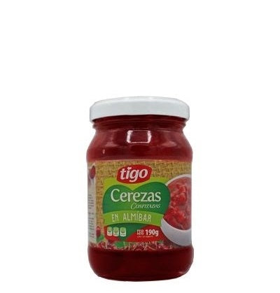 Tigo Cerezas Confitadas En Almíbar 190g