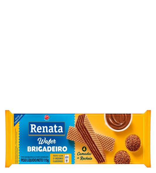 Renata Wafer Brigadeiro - Galleta de chocolate 115g