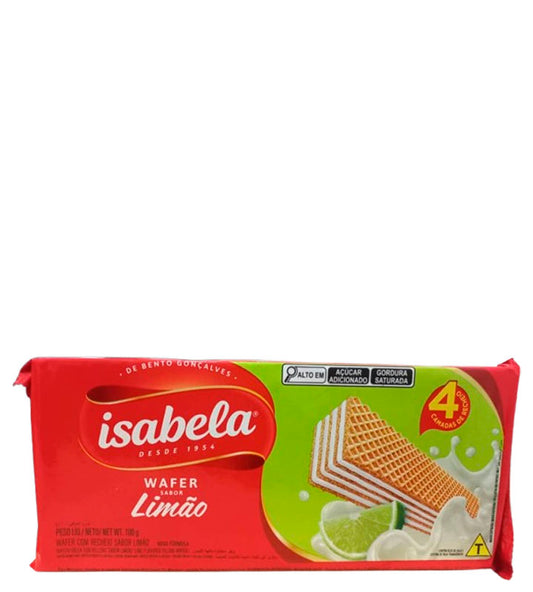 Isabela Wafer / Galletas sabor a limón 100g