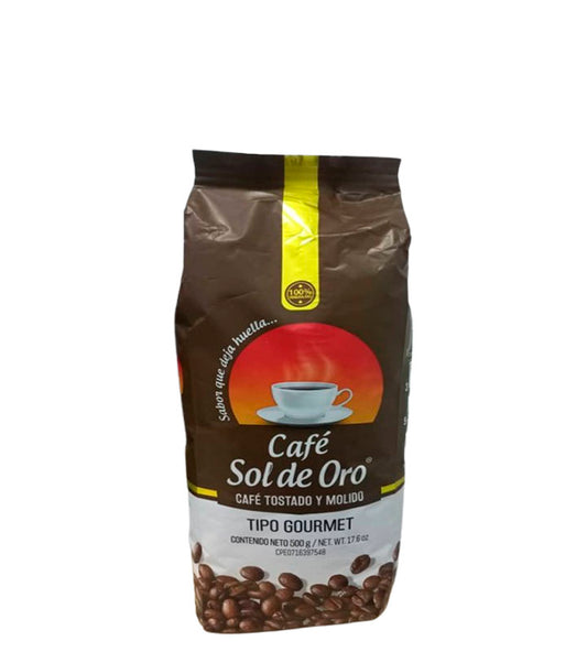 Café Sol de Oro Café tostado y molido tipo gourmet 500g