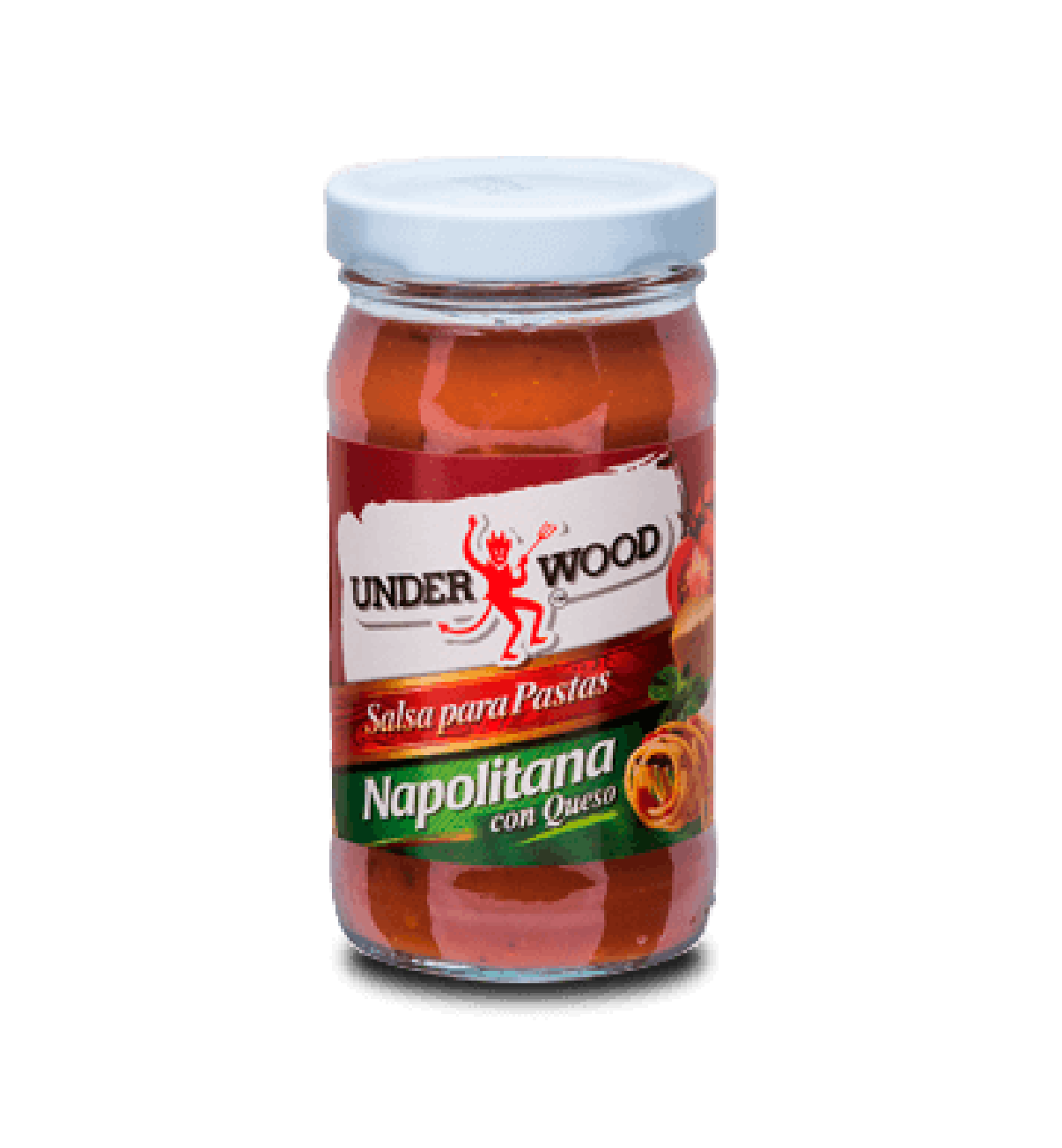 Underwood Salsa Napolitana Para Pastas Con Queso 190g