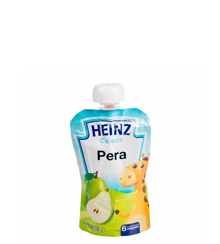 Heinz Compota de pera +6 meses 113g