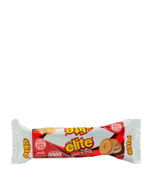 Galletas Puig Elite Galletas de vainilla rellenas con crema de vainilla 100g