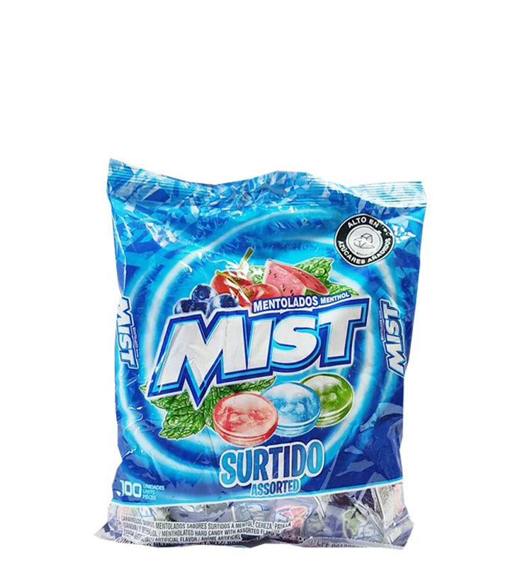 Mist Mentolados surtidos 100 unidades 350g