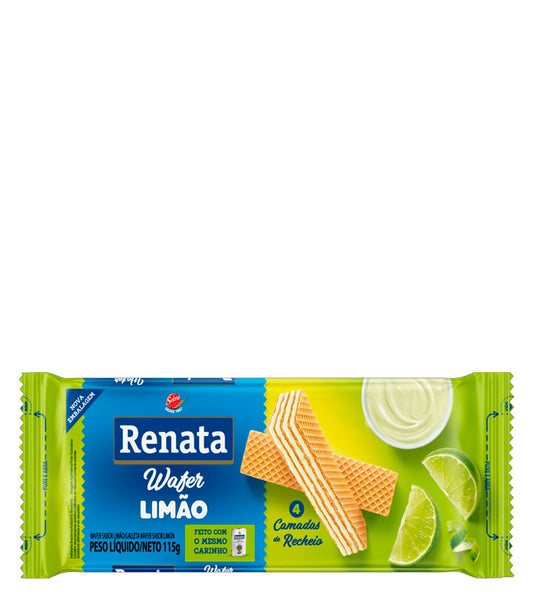 Renata Wafes Limao - Galletas de limón 115g