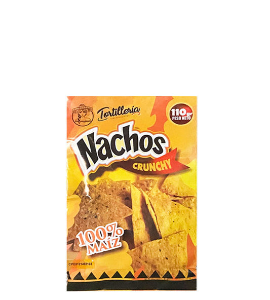 Tortillería Los González Nachos Crunchy 100% Maíz 110g